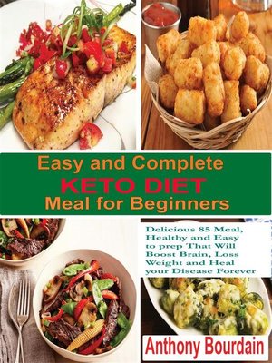 cover image of Easy and Complete Keto Diet Meal for Beginners